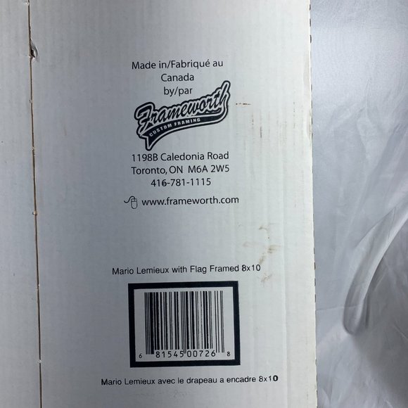 Mario Lemieux Gold Medal Glory Framed Picture - Salt Lake City - Team Canada - Picture 8 of 8